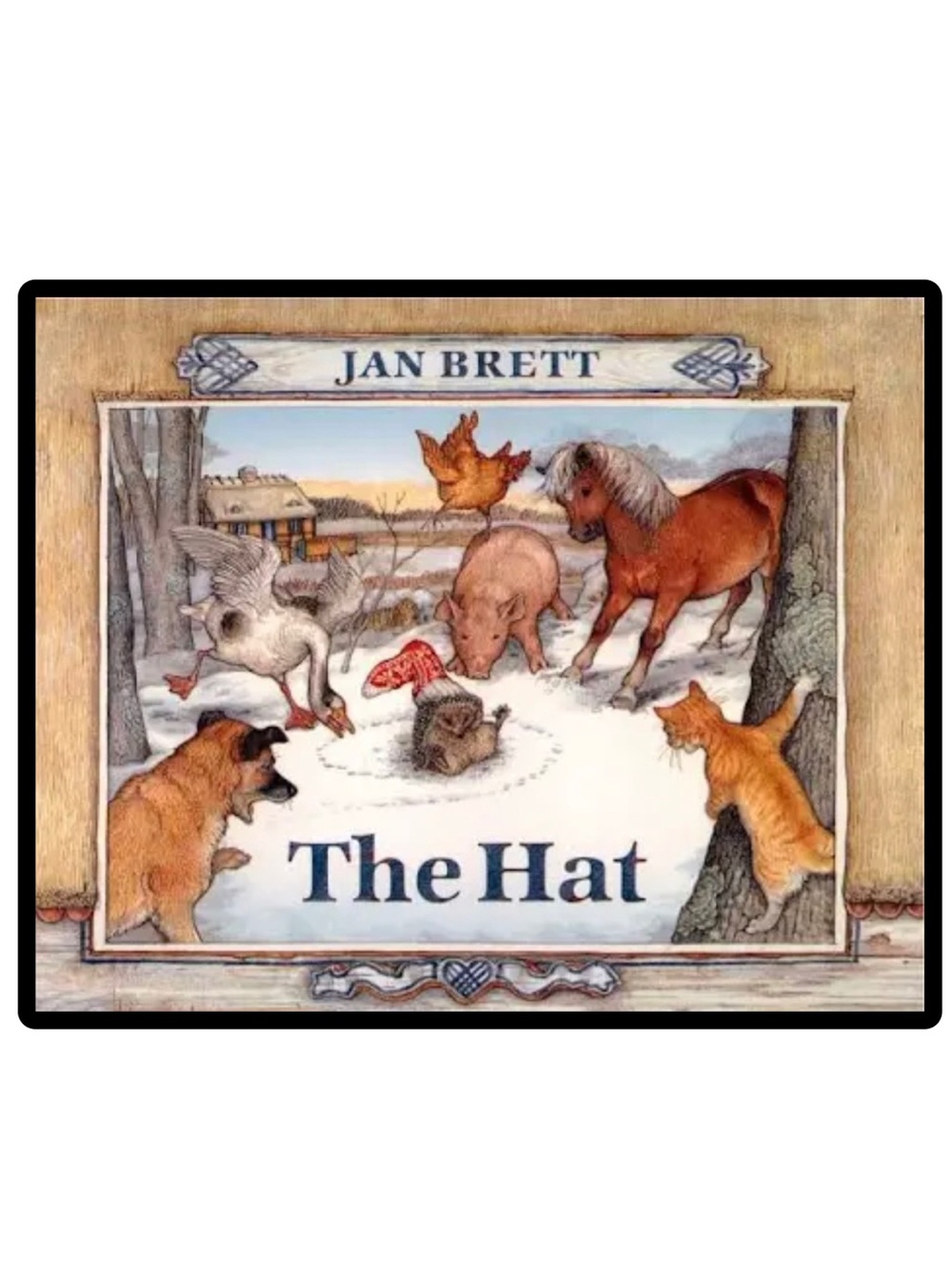 BUNDLE & SAVE🎉 The Hat by Jan Brett - Illustrated Children’s Softcover Book